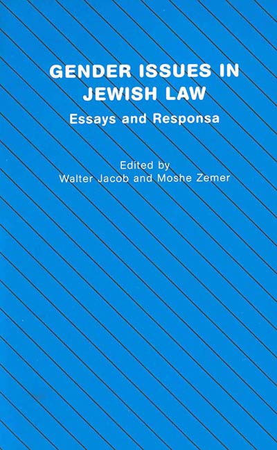 Gender Issues in Jewish Law